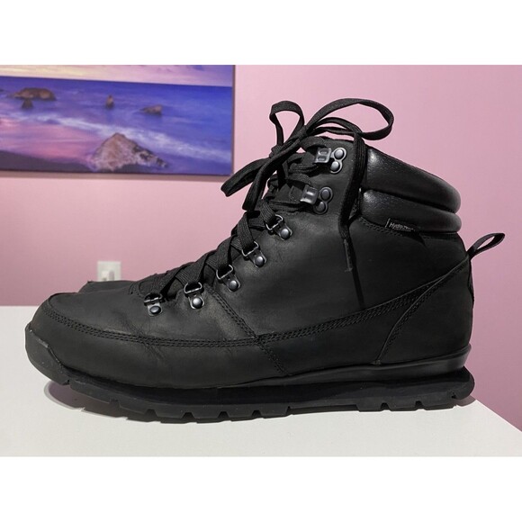 The North Face Boots Mens 13 Black Back-To-Berkeley Redux Waterproof Leather - Picture 1 of 12